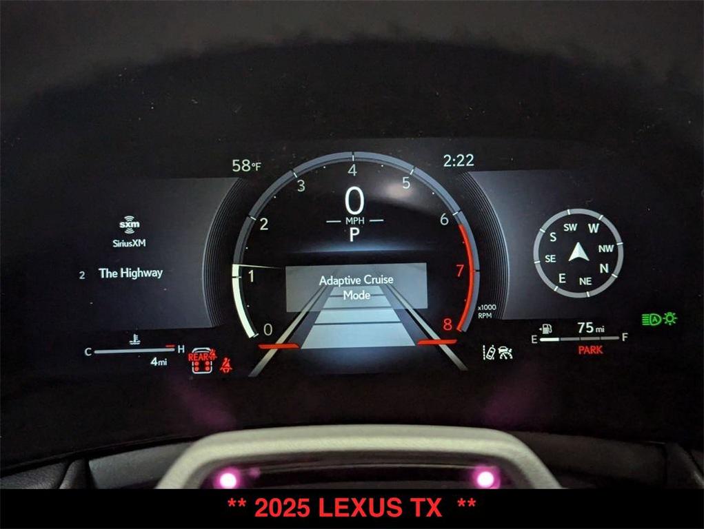 new 2025 Lexus TX 350 car, priced at $65,725