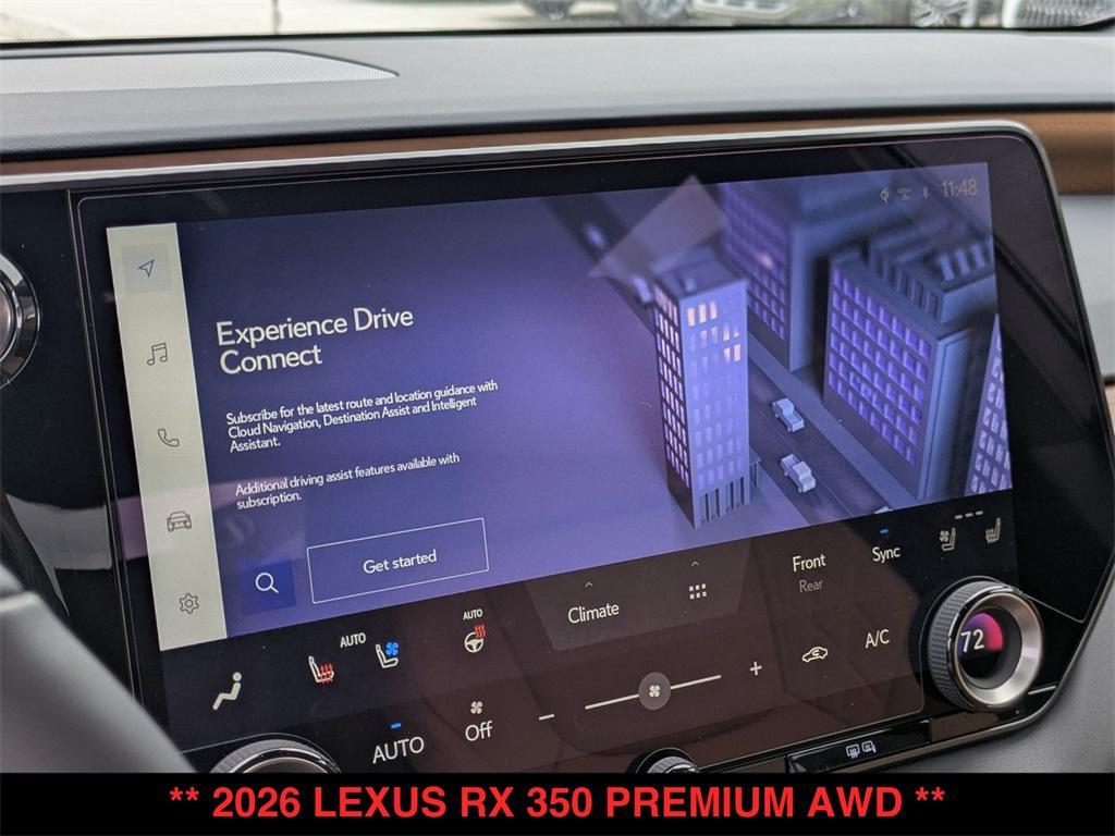 new 2026 Lexus RX 350 car, priced at $60,244