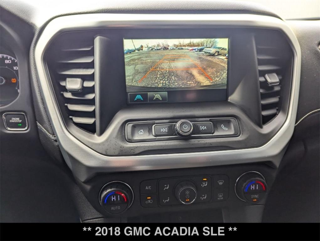 used 2018 GMC Acadia car, priced at $17,017