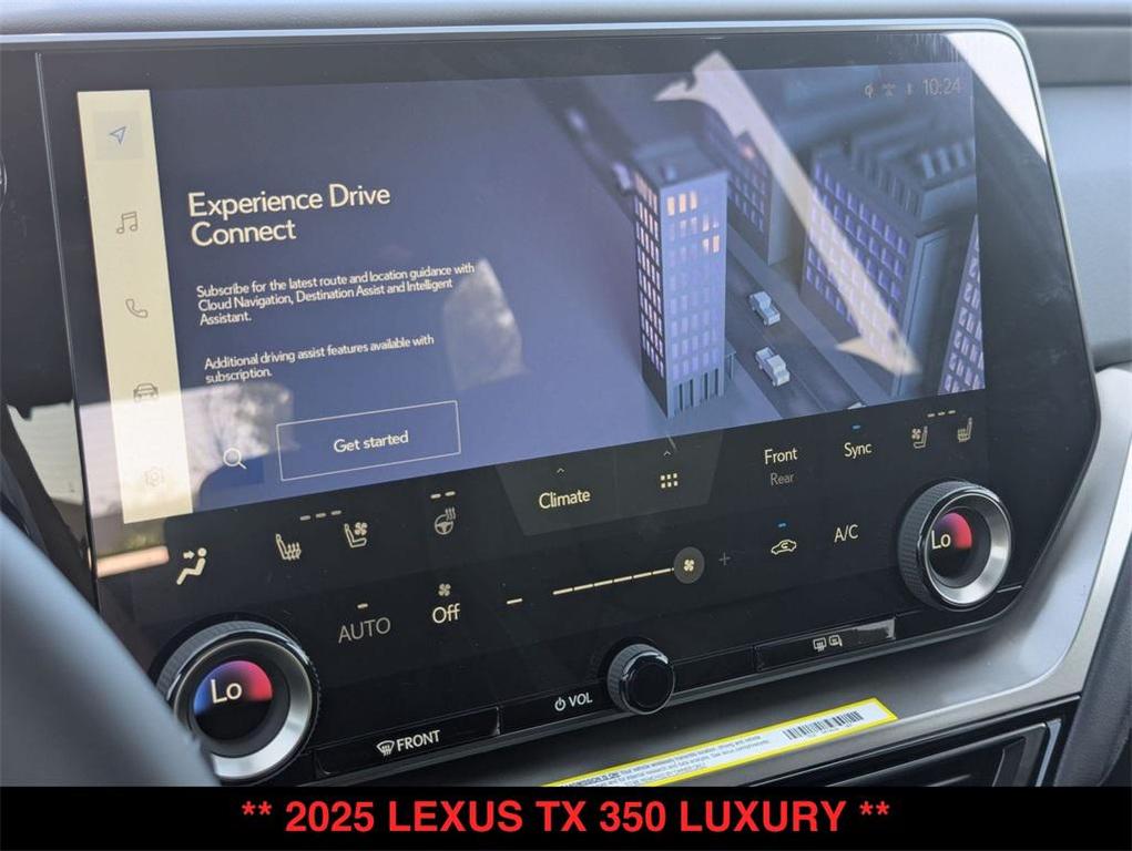 new 2025 Lexus TX 350 car, priced at $72,725