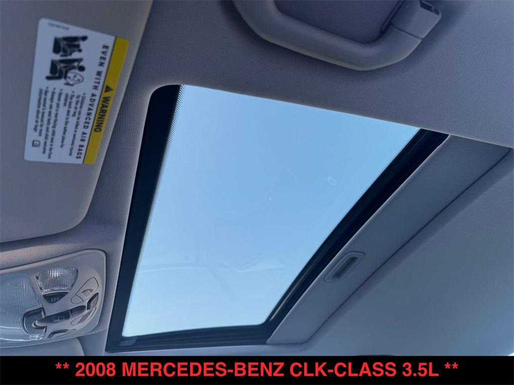 used 2008 Mercedes-Benz CLK-Class car, priced at $10,700