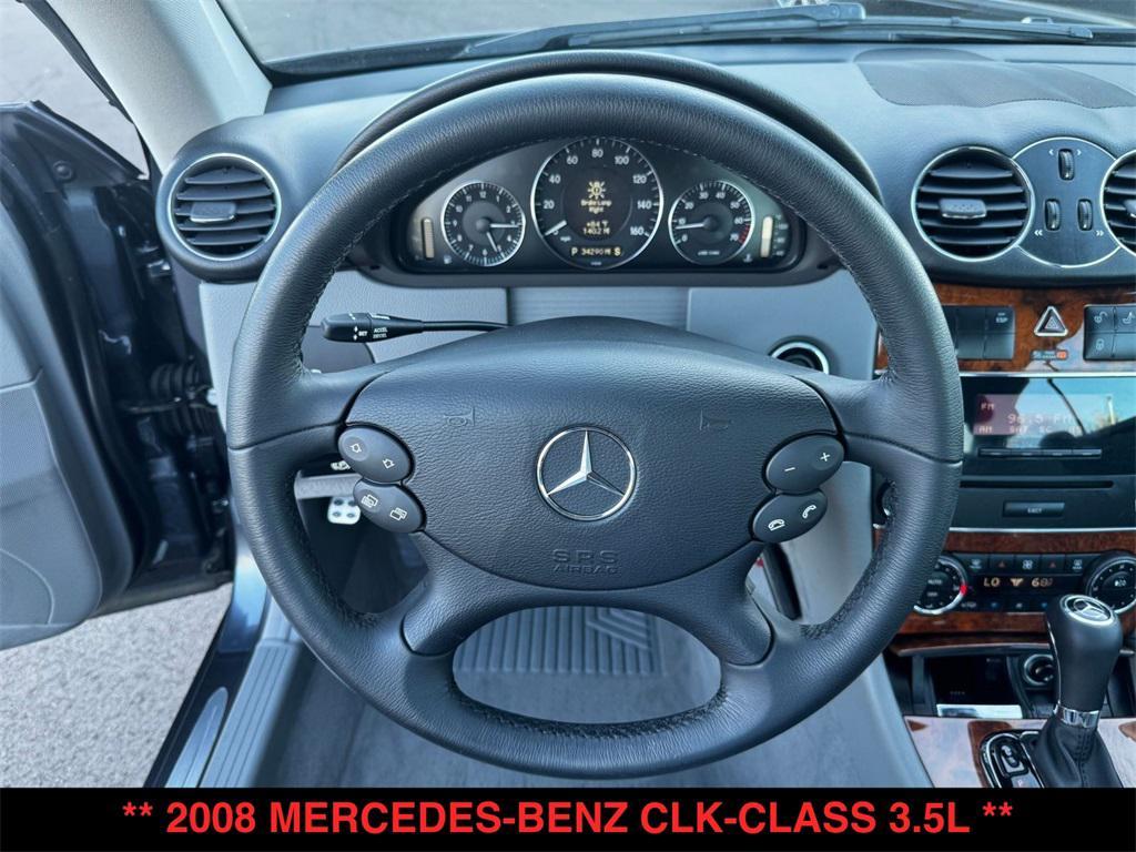 used 2008 Mercedes-Benz CLK-Class car, priced at $10,700