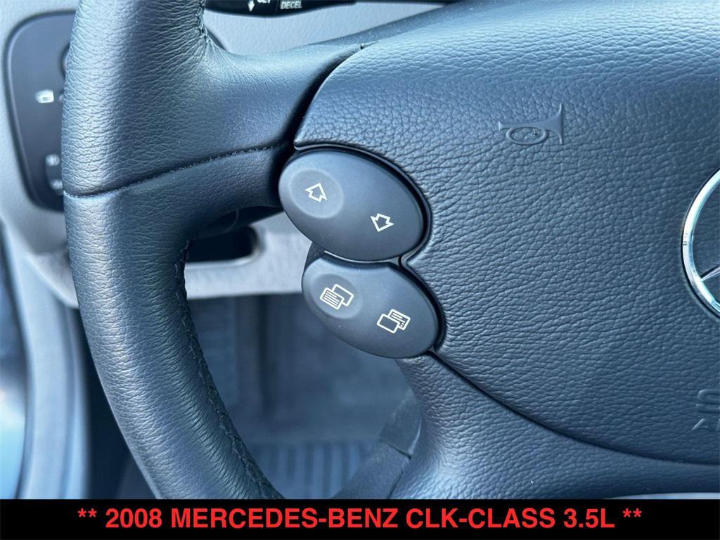 used 2008 Mercedes-Benz CLK-Class car, priced at $10,700