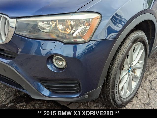 used 2015 BMW X3 car, priced at $11,000