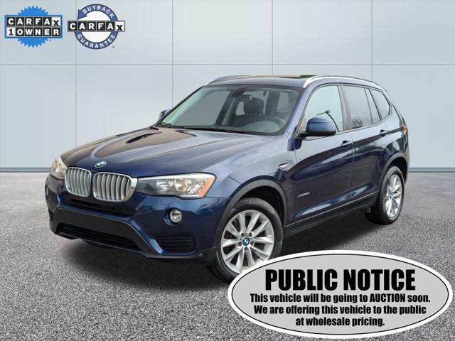 used 2015 BMW X3 car, priced at $11,000