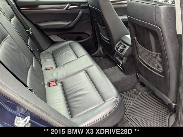 used 2015 BMW X3 car, priced at $11,000