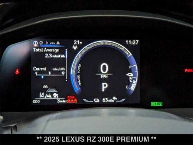 new 2025 Lexus RZ 300e car, priced at $50,099