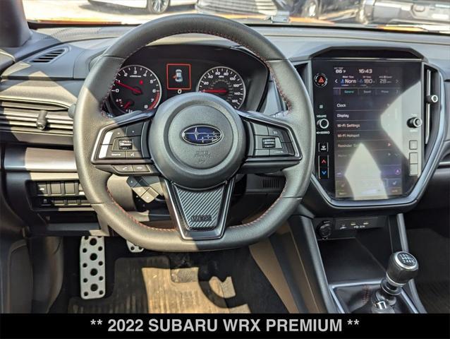 used 2022 Subaru WRX car, priced at $27,500