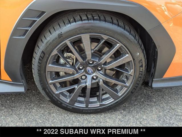 used 2022 Subaru WRX car, priced at $27,500