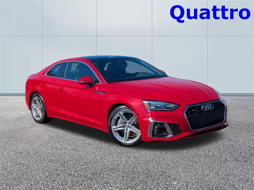 used 2020 Audi A5 car, priced at $19,400