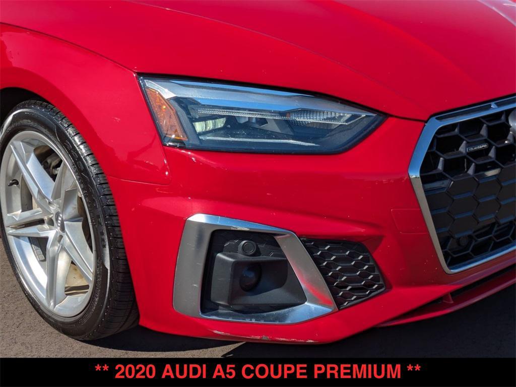 used 2020 Audi A5 car, priced at $19,400