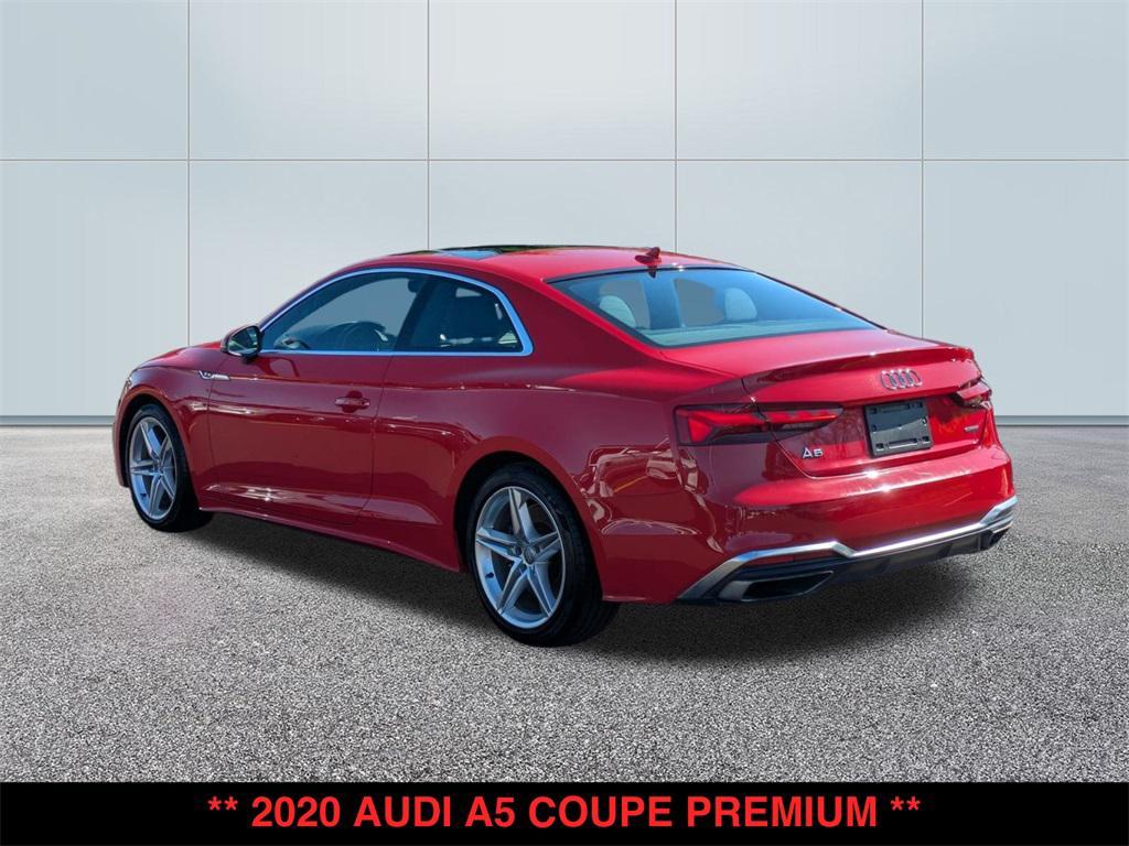 used 2020 Audi A5 car, priced at $19,400