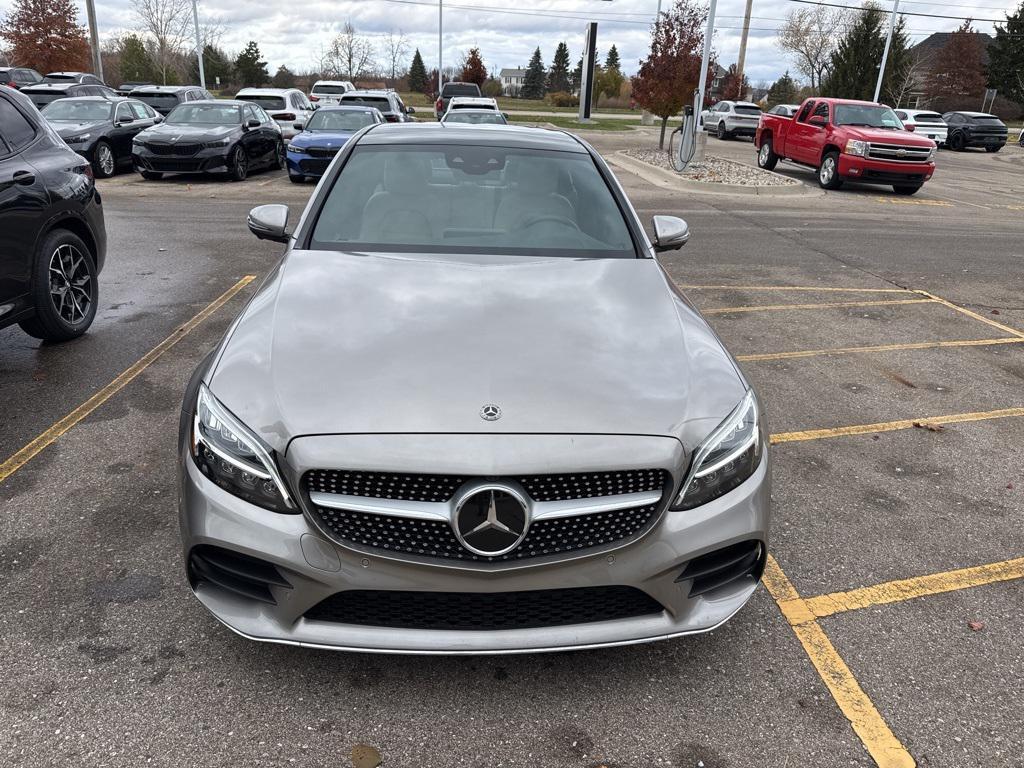 used 2021 Mercedes-Benz C-Class car, priced at $30,000