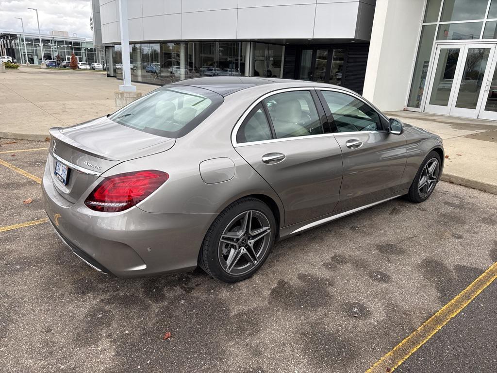 used 2021 Mercedes-Benz C-Class car, priced at $30,000