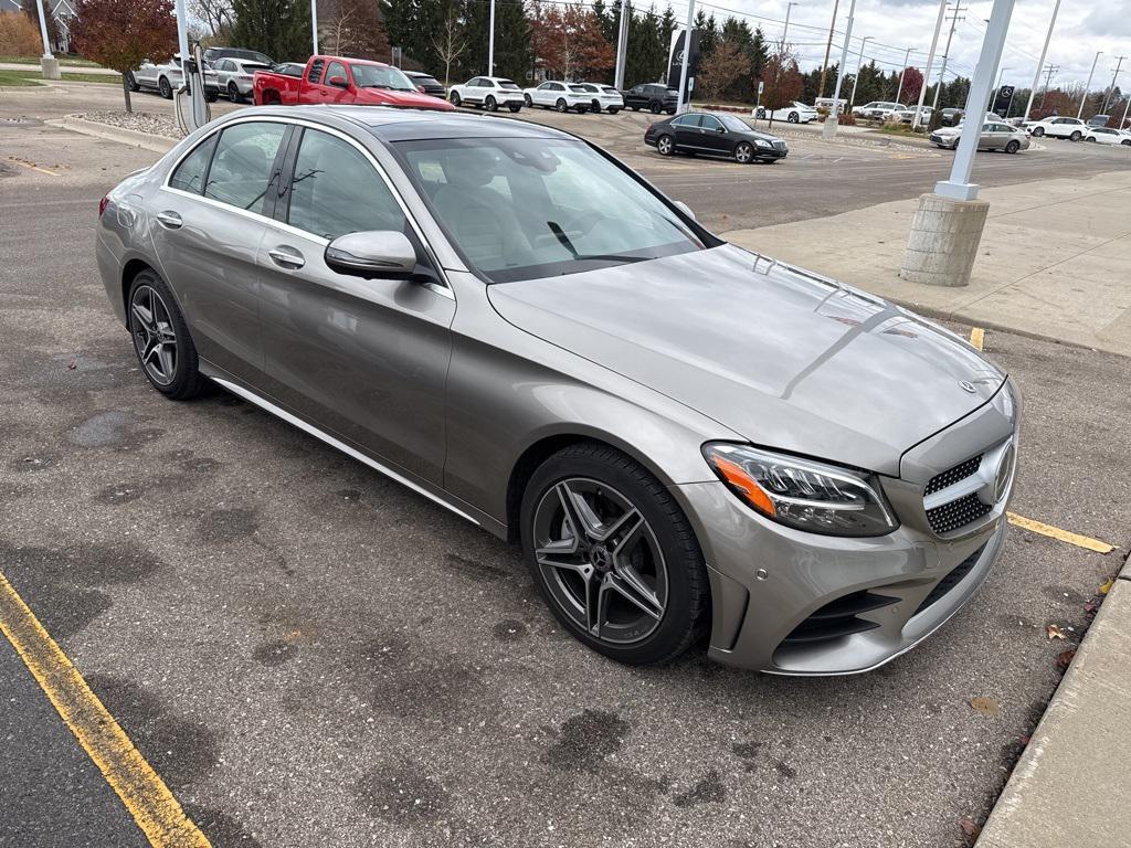 used 2021 Mercedes-Benz C-Class car, priced at $30,000