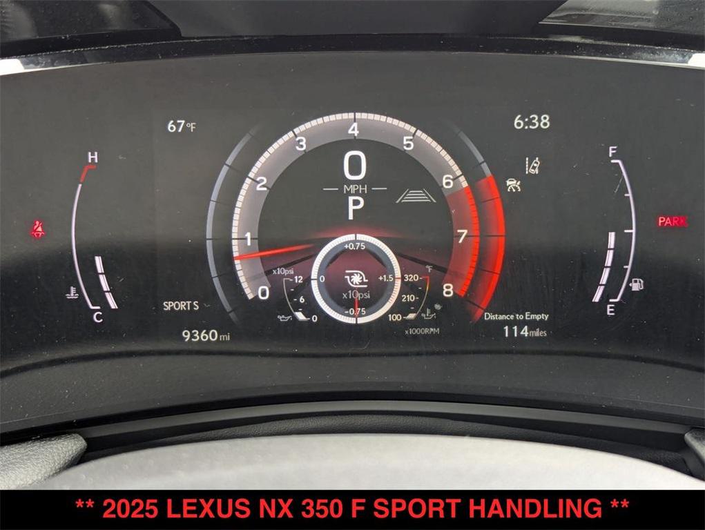 used 2025 Lexus NX 350 car, priced at $46,500