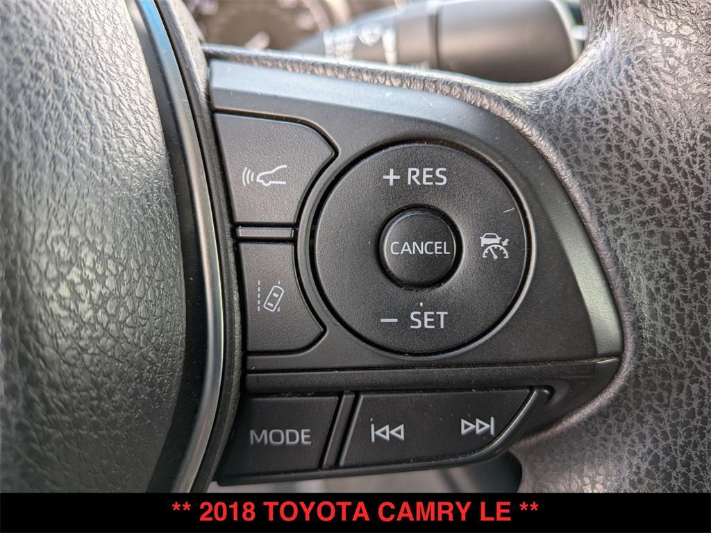 used 2018 Toyota Camry car, priced at $18,500