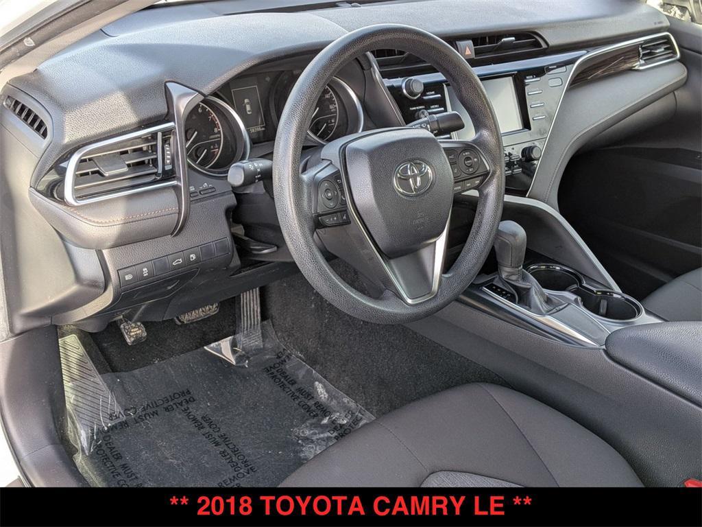 used 2018 Toyota Camry car, priced at $18,500