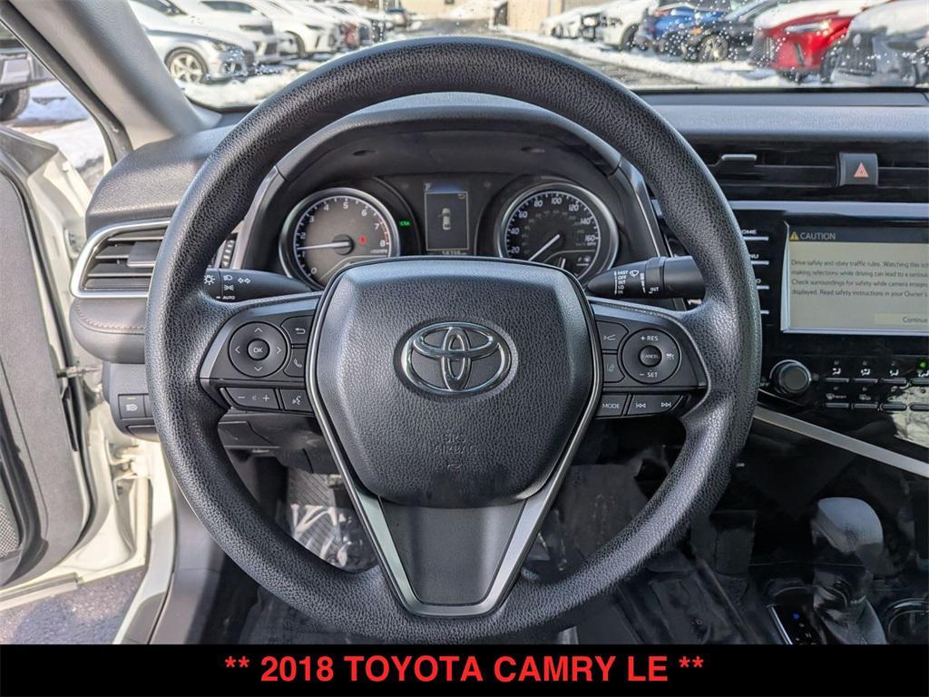 used 2018 Toyota Camry car, priced at $18,500