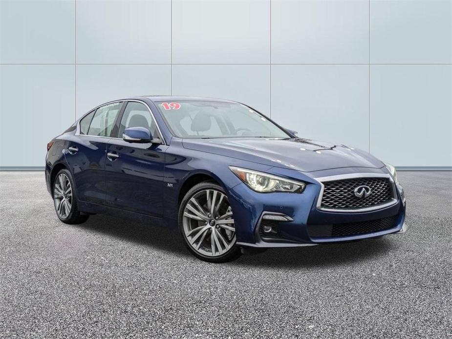 used 2019 INFINITI Q50 car, priced at $19,662