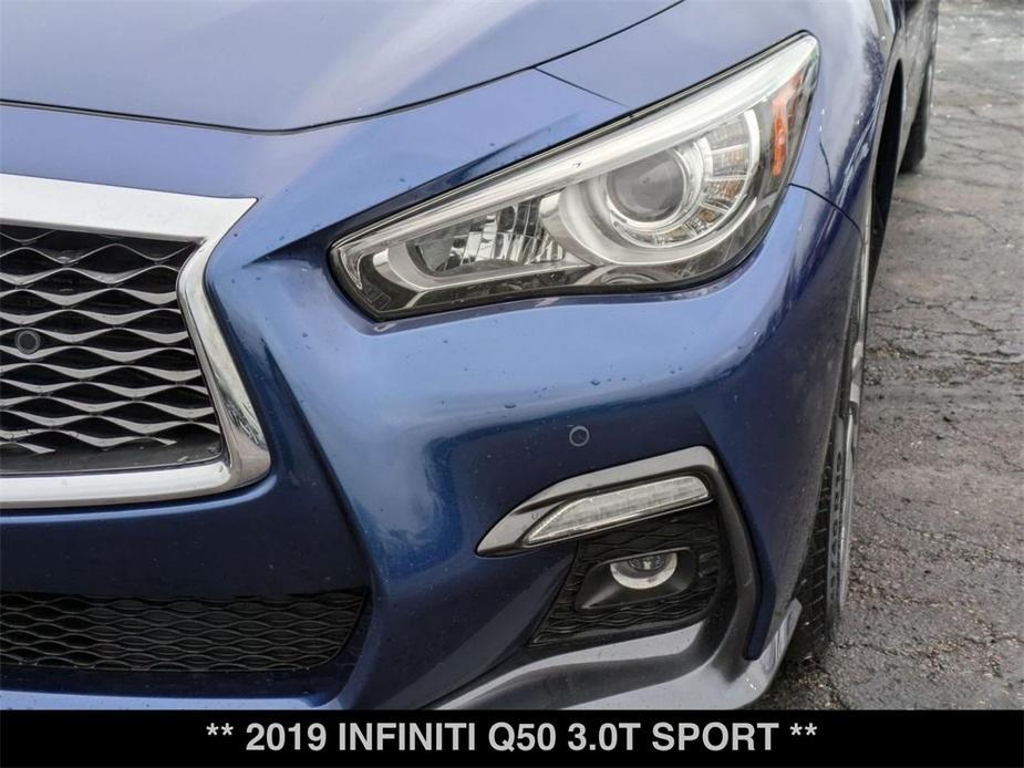 used 2019 INFINITI Q50 car, priced at $19,662