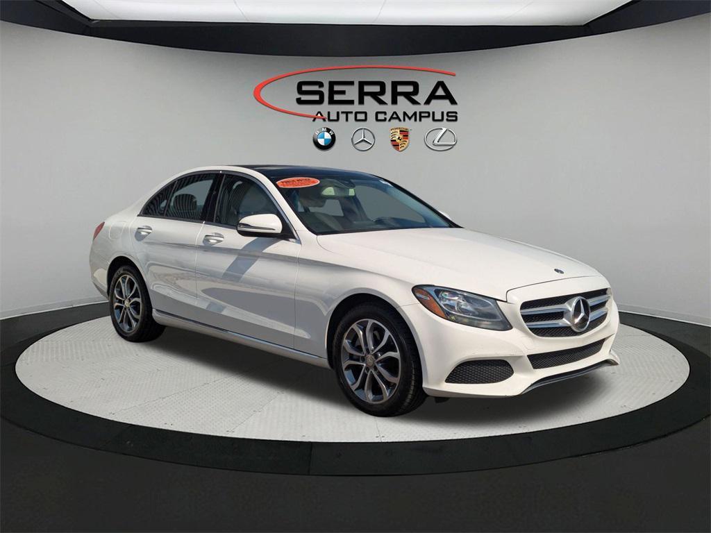 used 2017 Mercedes-Benz C-Class car, priced at $7,500