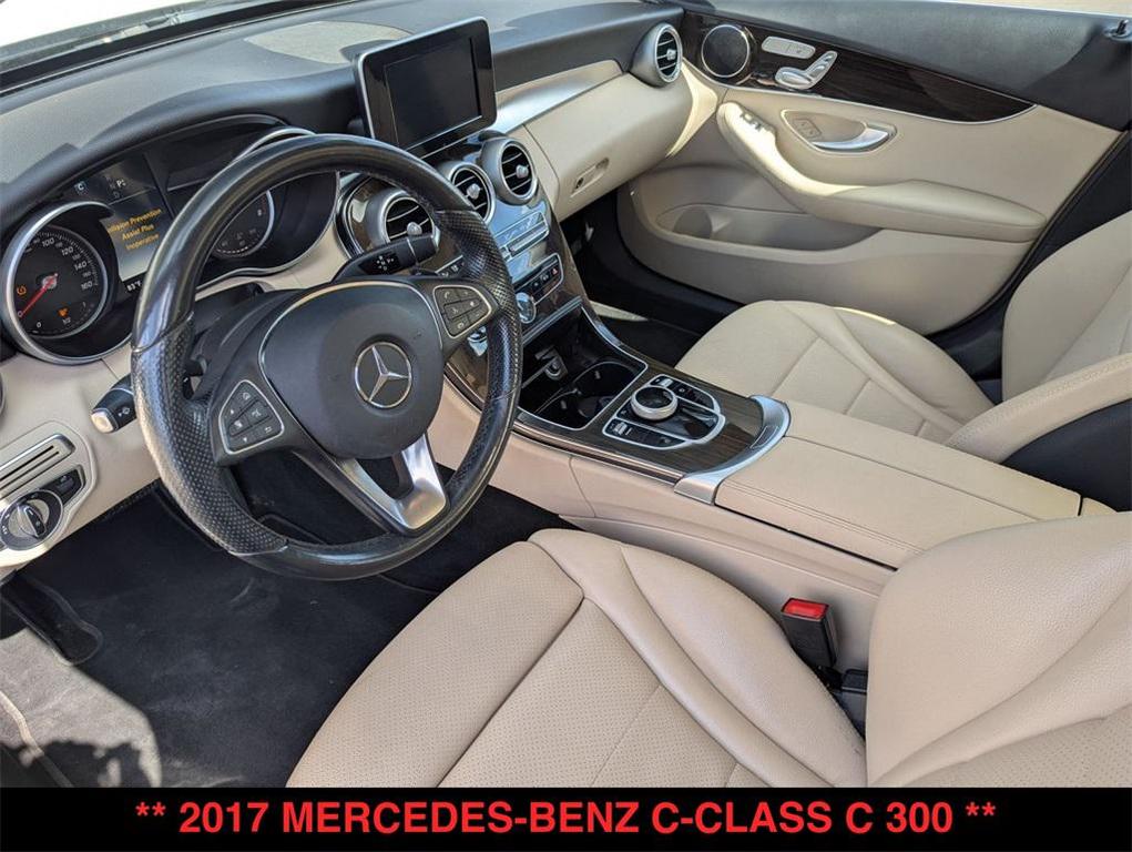 used 2017 Mercedes-Benz C-Class car, priced at $9,000