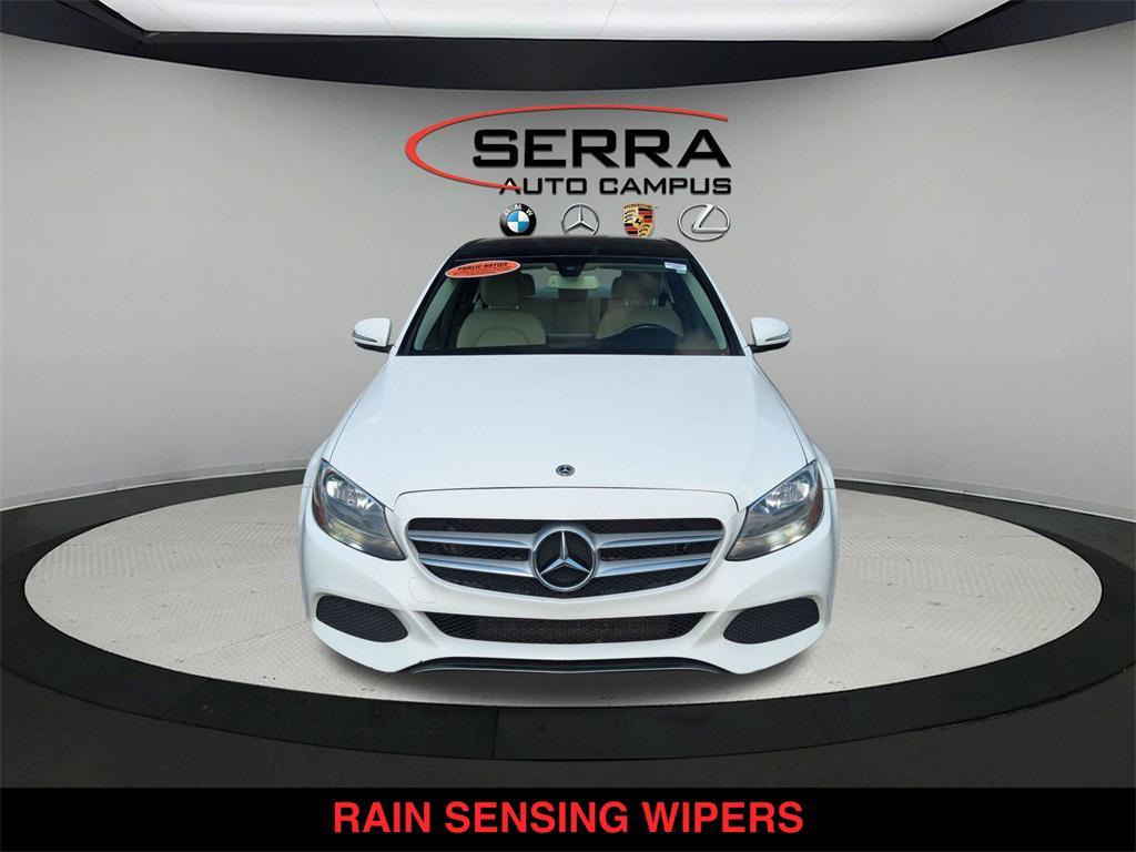 used 2017 Mercedes-Benz C-Class car, priced at $8,000