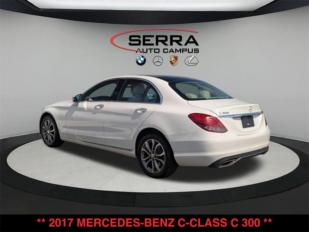 used 2017 Mercedes-Benz C-Class car, priced at $8,000