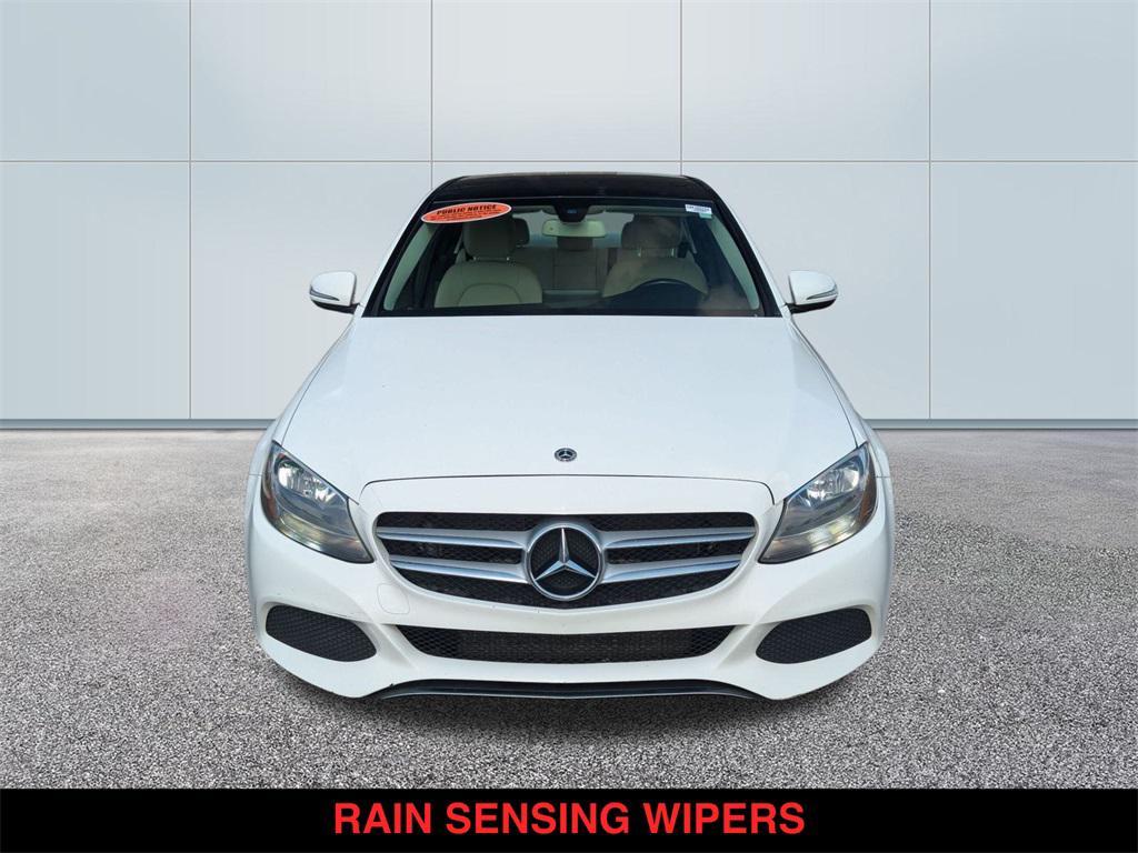 used 2017 Mercedes-Benz C-Class car, priced at $9,000