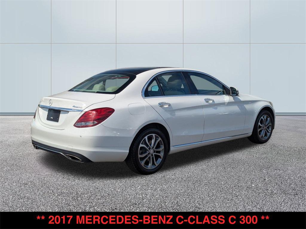 used 2017 Mercedes-Benz C-Class car, priced at $9,000