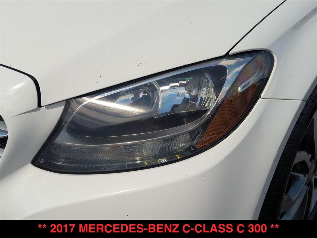 used 2017 Mercedes-Benz C-Class car, priced at $9,000