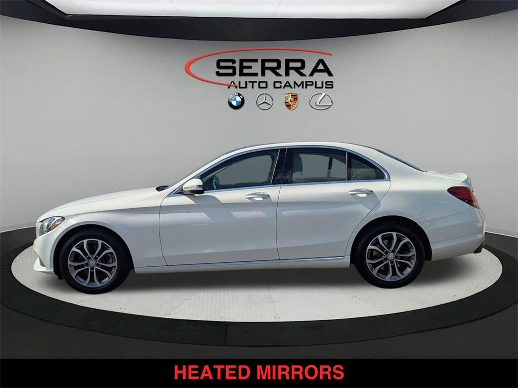 used 2017 Mercedes-Benz C-Class car, priced at $8,000