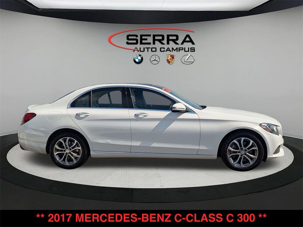 used 2017 Mercedes-Benz C-Class car, priced at $8,000