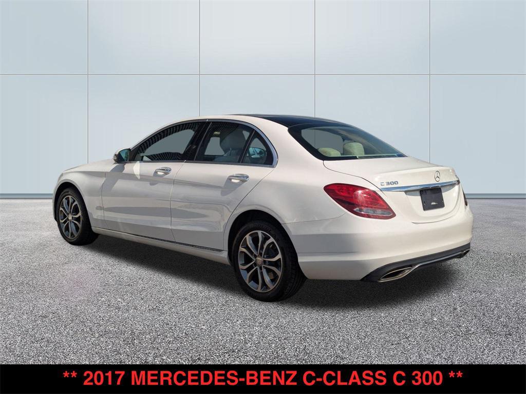used 2017 Mercedes-Benz C-Class car, priced at $9,000