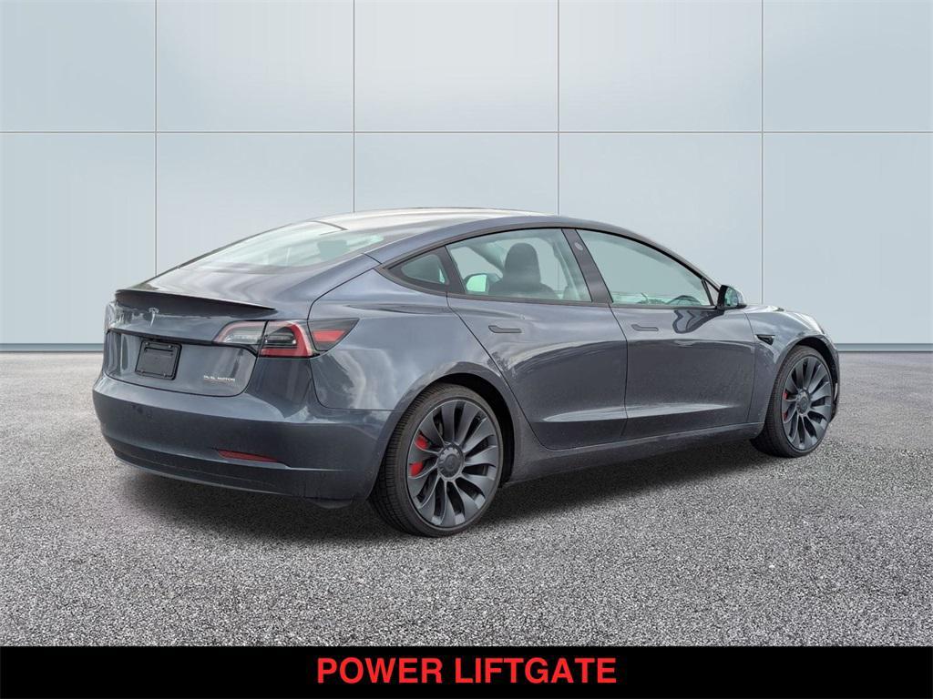 used 2023 Tesla Model 3 car, priced at $30,000