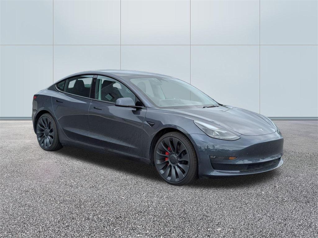 used 2023 Tesla Model 3 car, priced at $30,000