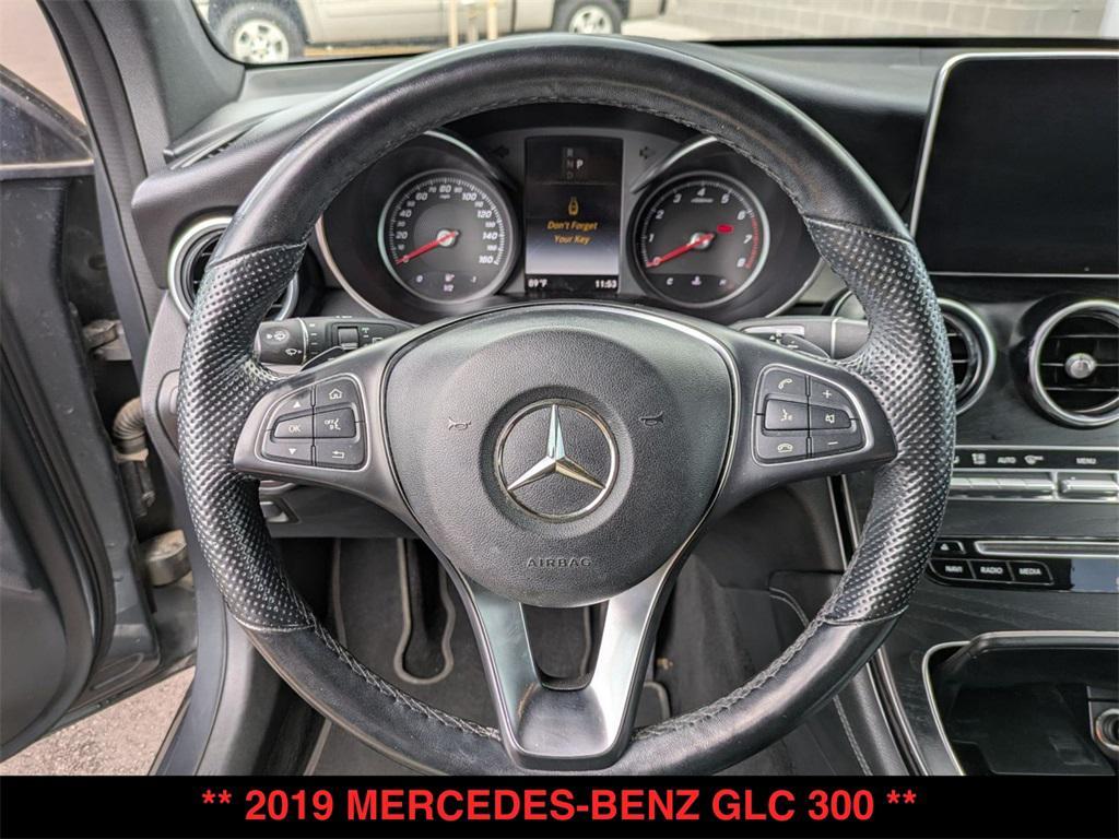 used 2019 Mercedes-Benz GLC 300 car, priced at $8,750