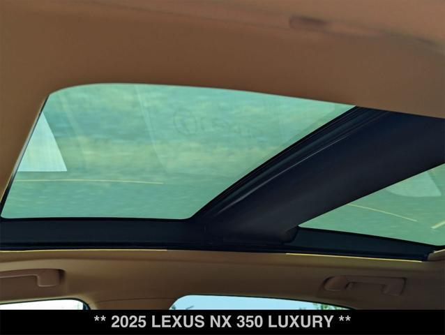 new 2025 Lexus NX 350 car, priced at $58,425