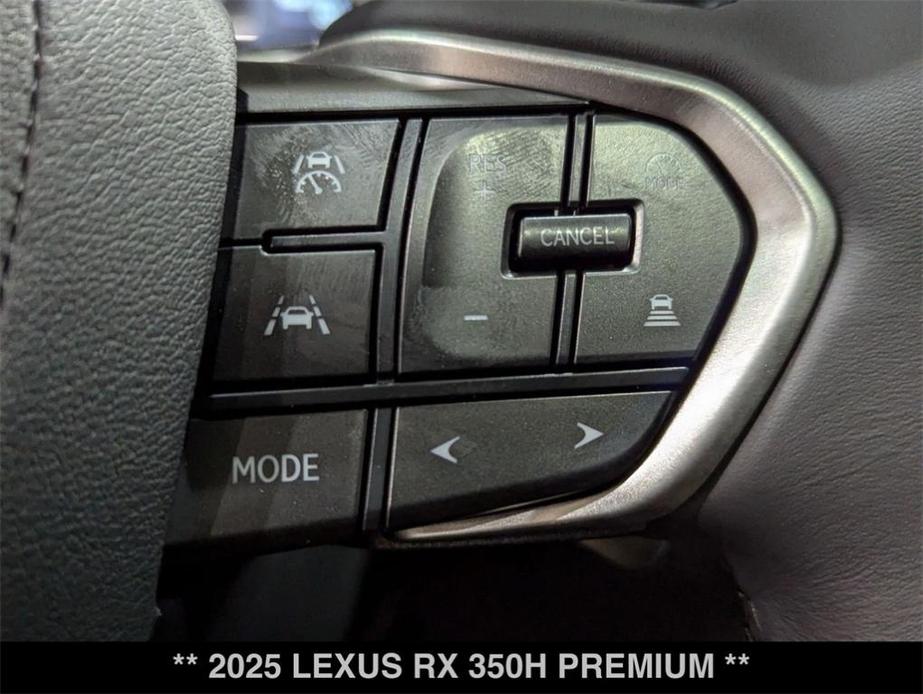 new 2025 Lexus RX 350h car, priced at $58,120