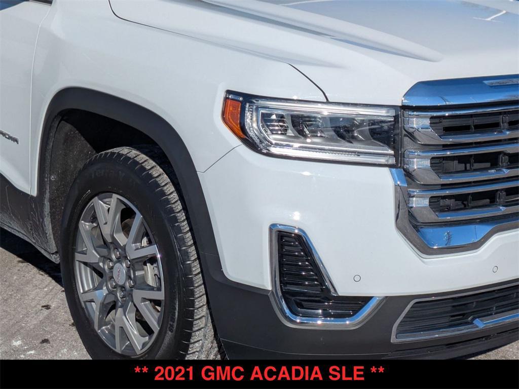 used 2021 GMC Acadia car, priced at $20,000