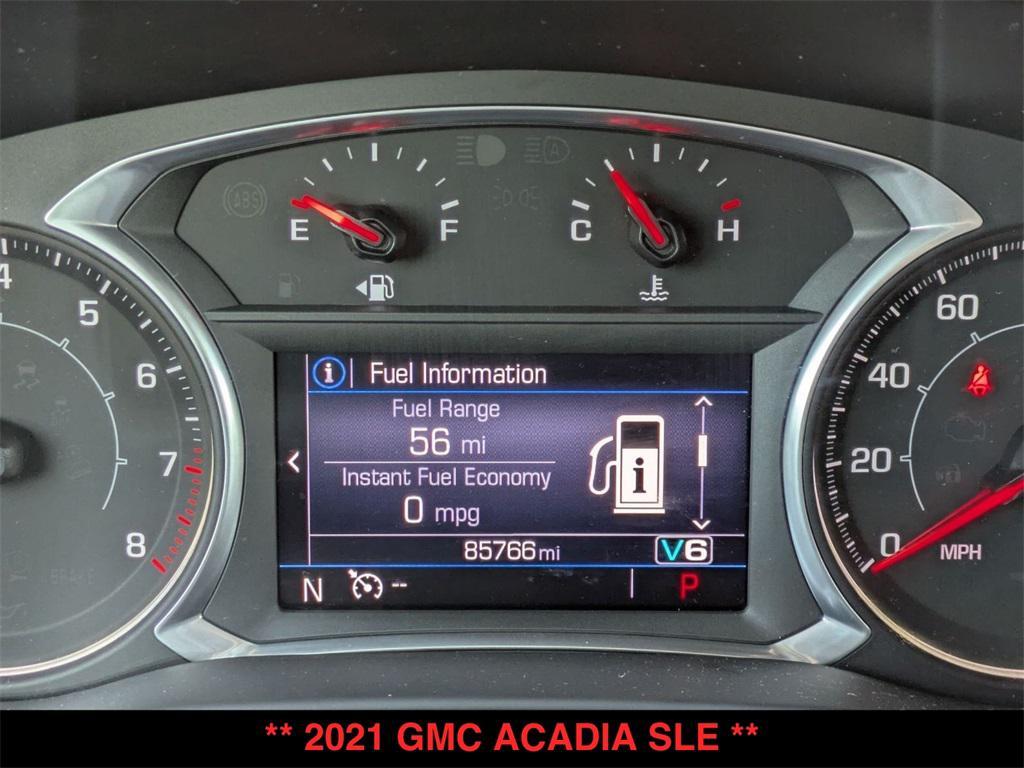 used 2021 GMC Acadia car, priced at $20,000