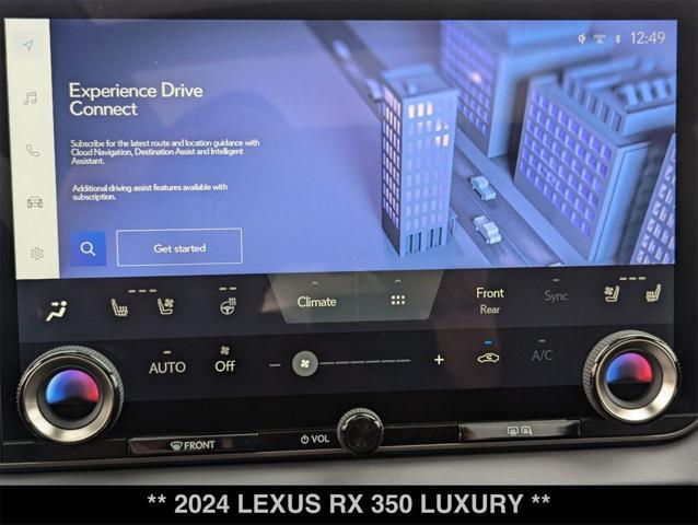 used 2024 Lexus RX 350 car, priced at $59,000