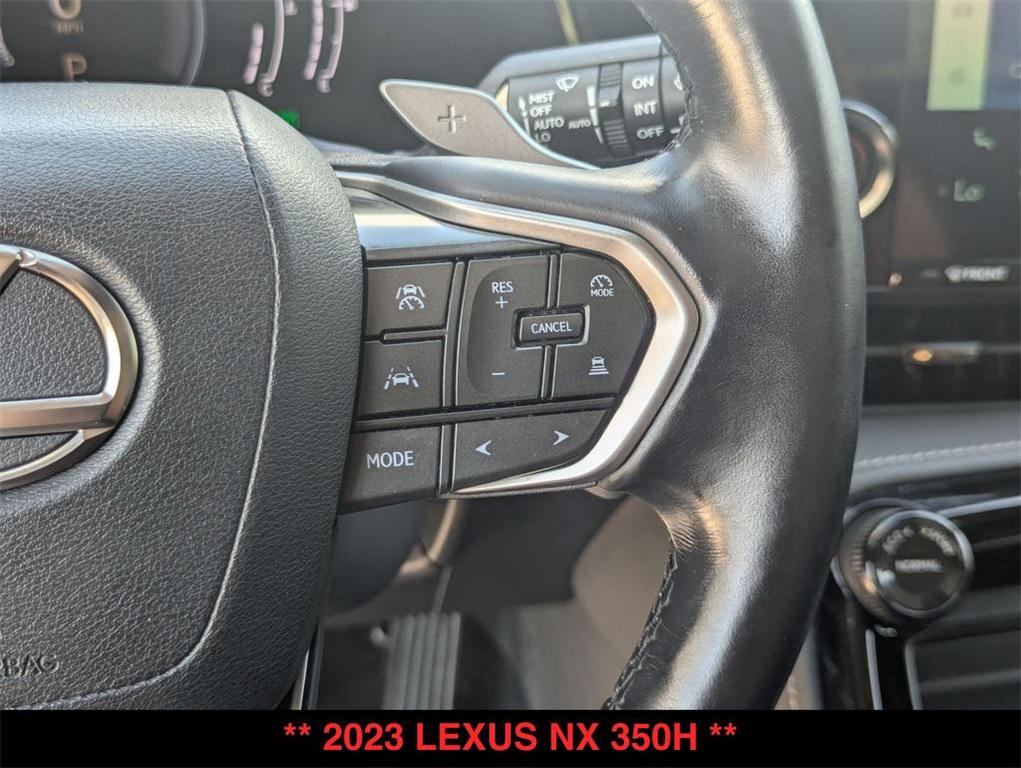 used 2023 Lexus NX 350h car, priced at $40,500