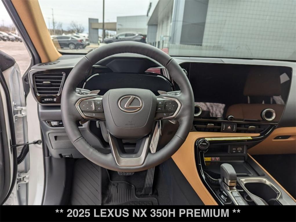 new 2025 Lexus NX 350h car, priced at $55,205