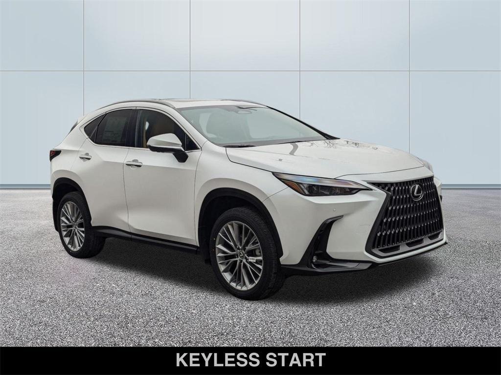 new 2025 Lexus NX 350h car, priced at $55,205