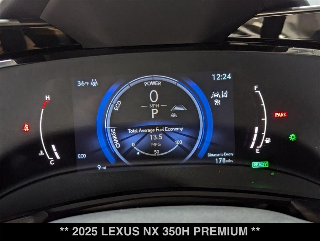 new 2025 Lexus NX 350h car, priced at $55,205