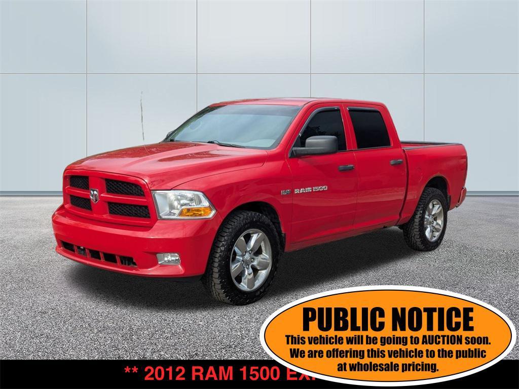 used 2012 Ram 1500 car, priced at $7,000