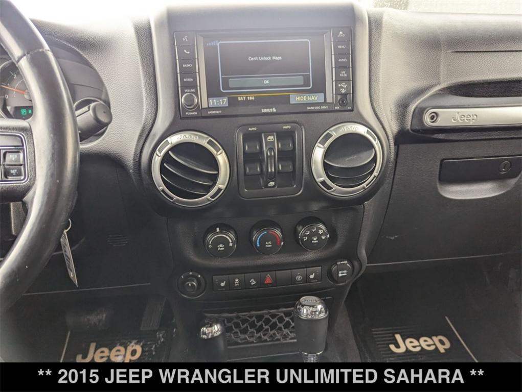 used 2015 Jeep Wrangler Unlimited car, priced at $13,641