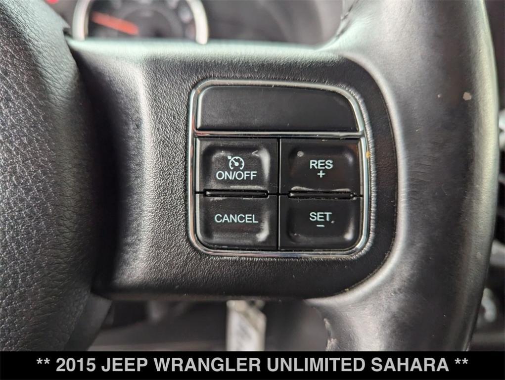 used 2015 Jeep Wrangler Unlimited car, priced at $13,641